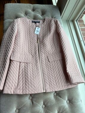 Carl Lagerfeld quilted spring jacket